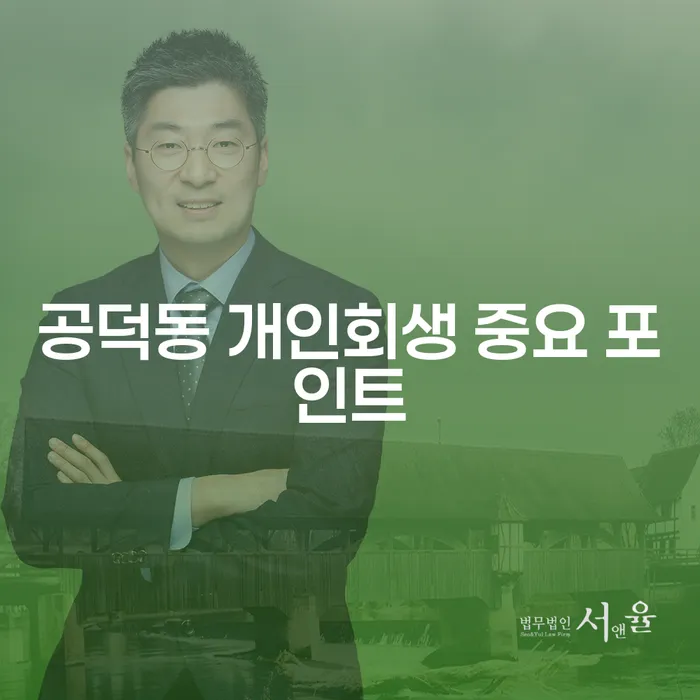 공덕동 개인회생 중요 포인트