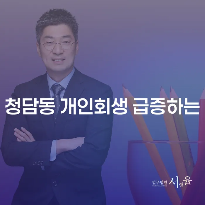 청담동 개인회생 급증하는