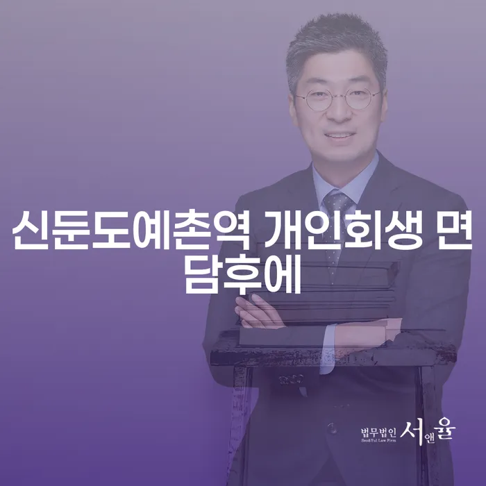 신둔도예촌역 개인회생 면담후에