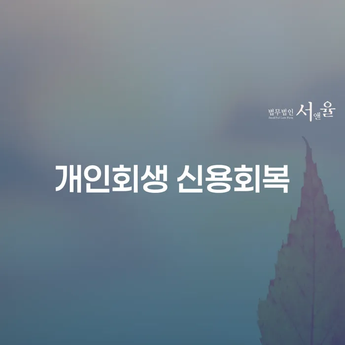 개인회생과 신용회복, 당신에게 맞는 선택은 무엇일까요?