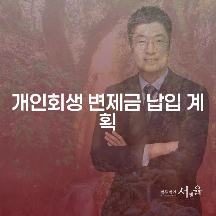 개인회생 변제금 납입 계획, 어떻게 세워야 할까요?